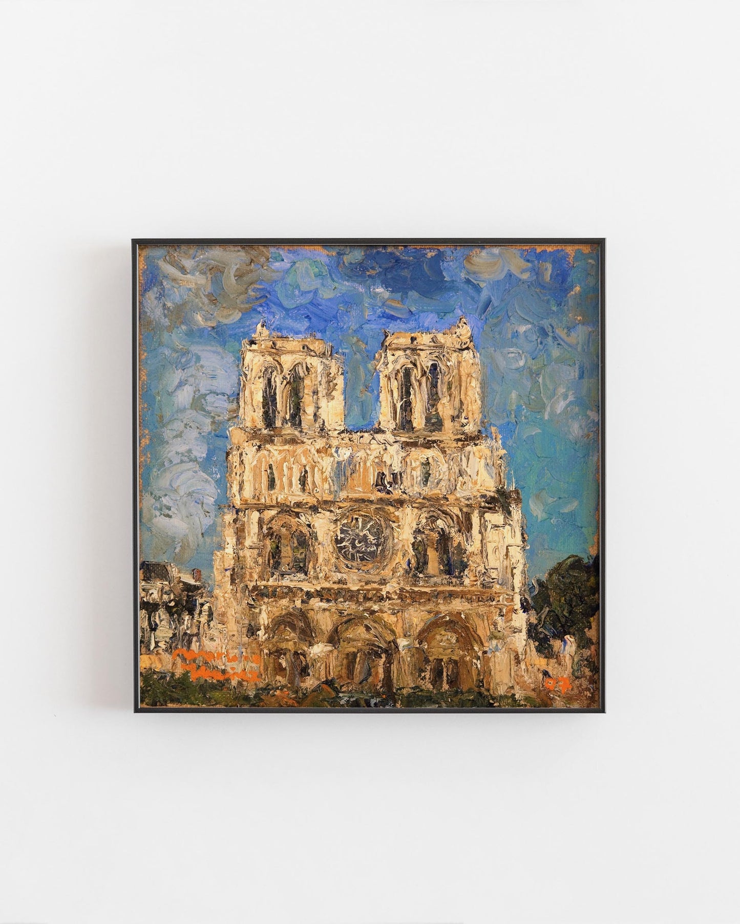 hugging notre dame