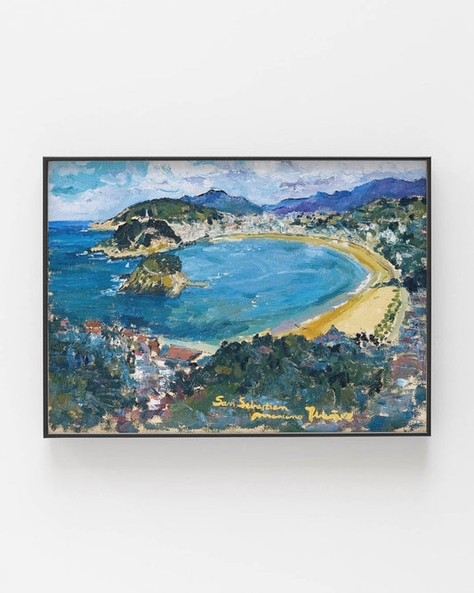 san sebastian sea high view