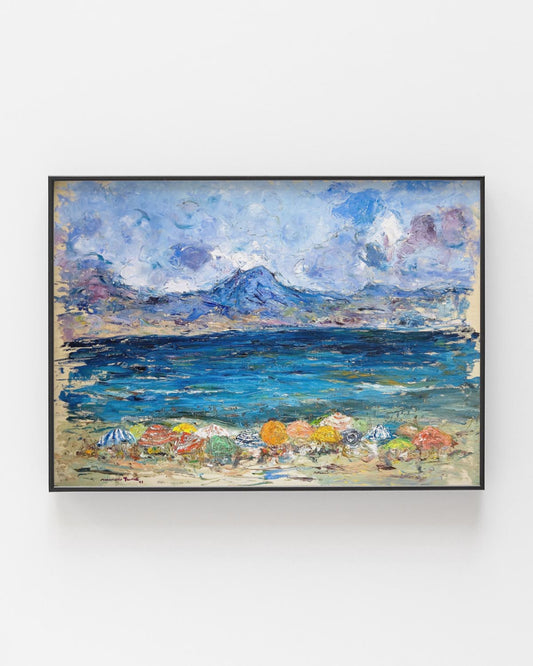 deep blue sea below puig campana